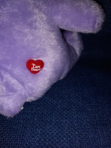 Harmony Bear Care Bears Plush Lavender W/ Sun Nanco 2004 Peace Stuffed Toy Tag - Thumbnail 3