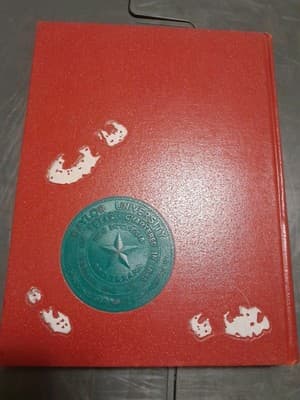 1958 Baylor University Waco Texas The Round Up Yearbook Annual Vol 57 Vintage - Thumbnail 4