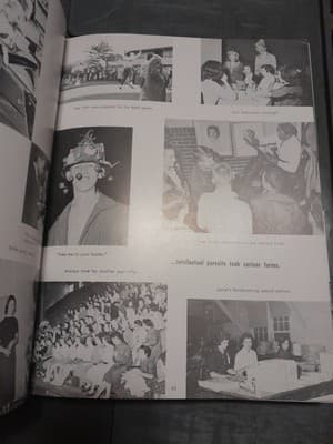 1958 Baylor University Waco Texas The Round Up Yearbook Annual Vol 57 Vintage - Thumbnail 6