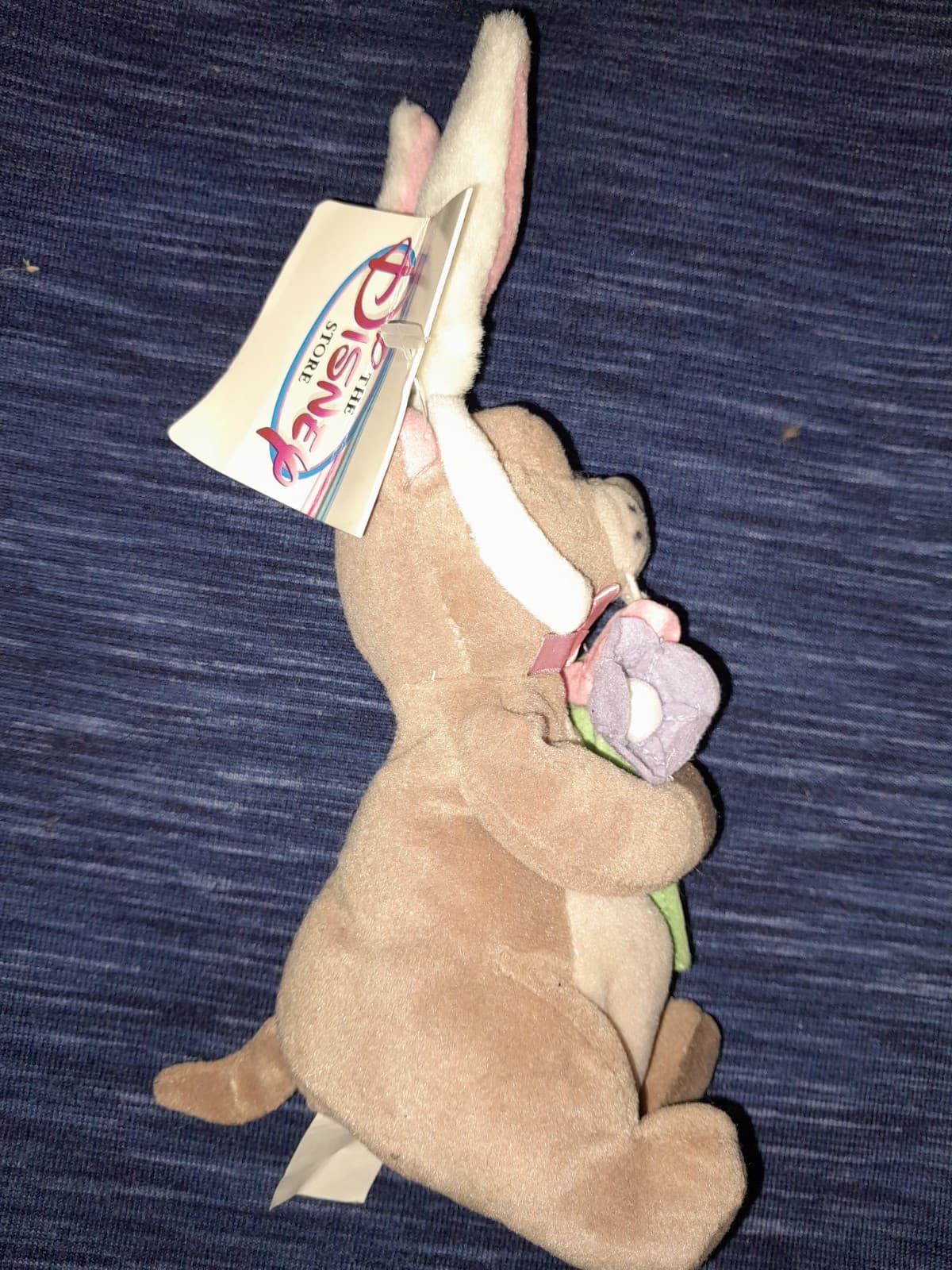 Disney Store Easter Bunny Gopher Mini Bean Bag Plush Winne Pooh 7" Stuffed Anima - Thumbnail 5