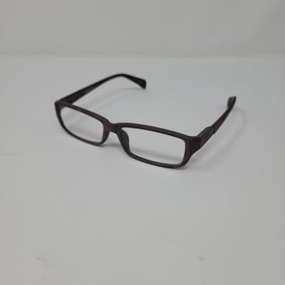 Kay Unger RR032H Womens Rectangular Eyeglass Frames Taupe Plastic 50-17 Full Rim - Thumbnail 3