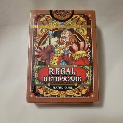 Regal Retrocade Playing Cards Sealed Deck - Free Shipping - Thumbnail 2