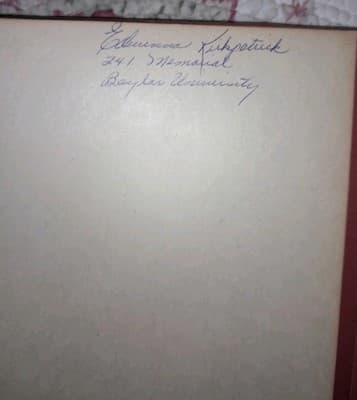 1958 Baylor University Waco Texas The Round Up Yearbook Annual Vol 57 Vintage - Thumbnail 3