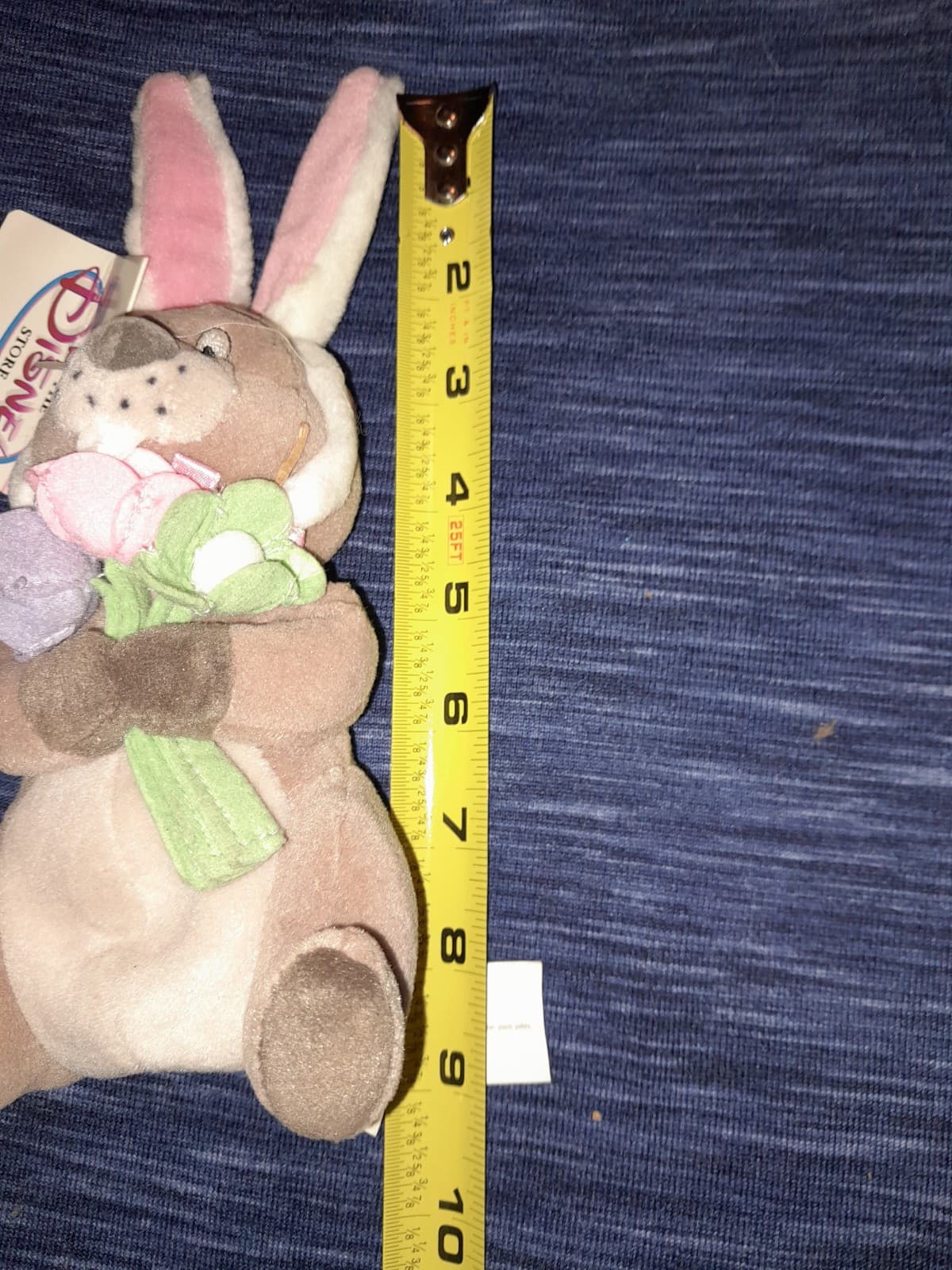 Disney Store Easter Bunny Gopher Mini Bean Bag Plush Winne Pooh 7" Stuffed Anima - Thumbnail 11
