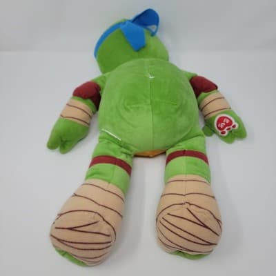 Build A Bear Teenage Mutant Ninja Turtle Leonardo Plush TMNT Nickelodeon Blue - Thumbnail 6