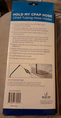 Blue Jay Hold My CPAP Hose Holder Retractable Bedside CPAP Tube Hanger - Thumbnail 2