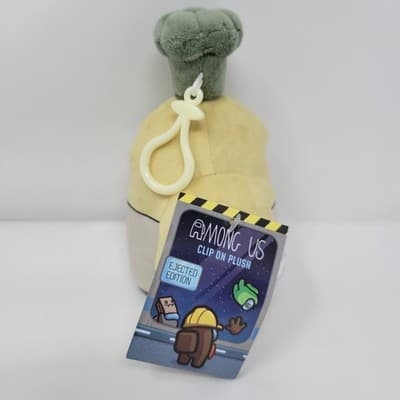 TOIKIDO AMONG US Backpack Keychain Plush Suit Tie Ejected Edition 6" NWT - Thumbnail 4
