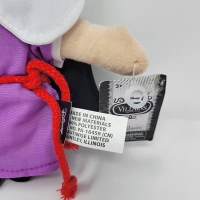 Disney Villains Evil Queen Plush 10" Collectible Plush Doll Snow White New - Thumbnail 3