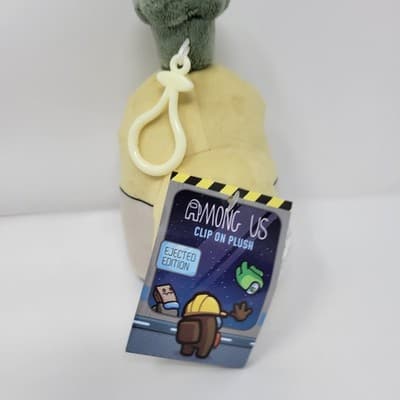 TOIKIDO AMONG US Backpack Keychain Plush Suit Tie Ejected Edition 6" NWT - Thumbnail 5