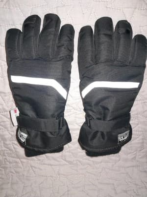 3M Tech Thinsulate Fleece Lined Waterproof for Freezing NOLAN Ourdoor Ski Gloves - Thumbnail 6