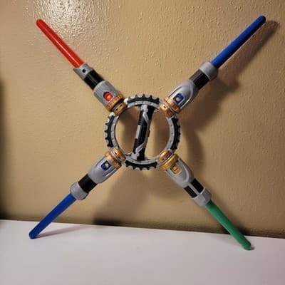HASBRO Star Wars Galaxys Edge Lightsaber Workshop Training Ring Set E9945 Int. - Thumbnail 2