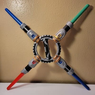 HASBRO Star Wars Galaxys Edge Lightsaber Workshop Training Ring Set E9945 Int. - Thumbnail 5