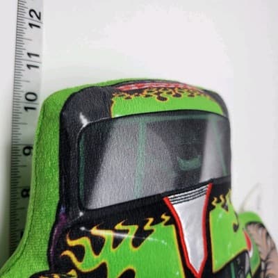 Monster Jam Grave Digger Flat Pillow Embroidered Details 12" x 10" - Thumbnail 10
