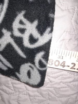 Doctor Who, Weeping Angels, Dont Blink 60"x53" Fleece Fabric Gray On Black Throw - Thumbnail 4