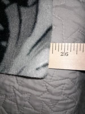 Doctor Who, Weeping Angels, Dont Blink 60"x53" Fleece Fabric Gray On Black Throw - Thumbnail 5