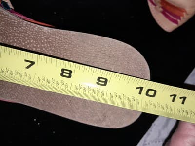 Monarquia Leather Sandals Colorful Frida Kahlo Huaraches Handcrafted Mex US 7.5 - Thumbnail 11