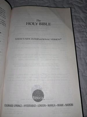 Holy Bible Todays New International Version Biblica - Thumbnail 5