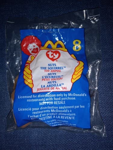 TY BEANIE BABY 1999 & 1998 McDONALD'S HAPPY MEAL SEALED 9 Vintage TOY Bears - Thumbnail 6