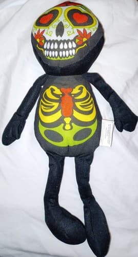 Dia De Los Muertos "Nanco" Day Of The Dead Skeleton Plush - Thumbnail 2