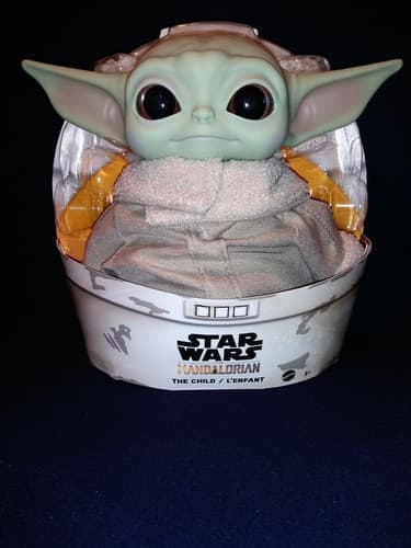 Baby Yoda Plush The Child Mandalorian Star Wars 11 inch Mattel Official - Image 1