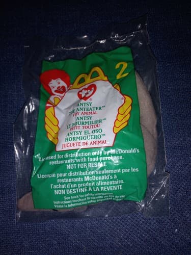 TY BEANIE BABY 1999 & 1998 McDONALD'S HAPPY MEAL SEALED 9 Vintage TOY Bears - Thumbnail 3