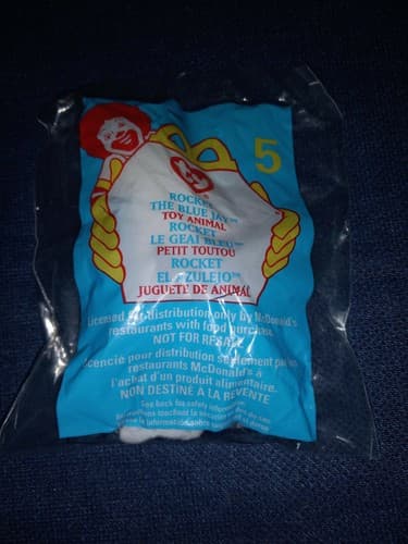 TY BEANIE BABY 1999 & 1998 McDONALD'S HAPPY MEAL SEALED 9 Vintage TOY Bears - Thumbnail 4