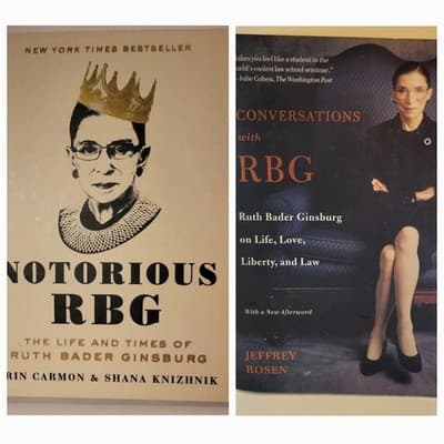 Ruth Bader Ginsburg Biography Lot – Notorious RBG & Conversations with RBG - Image 1