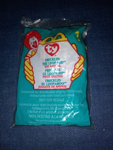 TY BEANIE BABY 1999 & 1998 McDONALD'S HAPPY MEAL SEALED 9 Vintage TOY Bears - Thumbnail 2