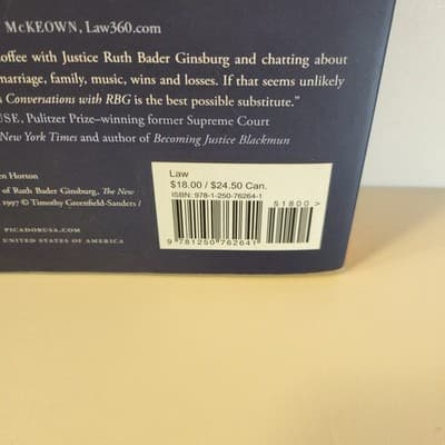 Ruth Bader Ginsburg Biography Lot – Notorious RBG & Conversations with RBG - Thumbnail 13