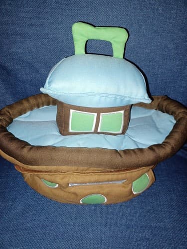 Noah’s Ark Plush With Noah And 4 Plush Animals Bible Toys Carry Case Adorable - Thumbnail 5