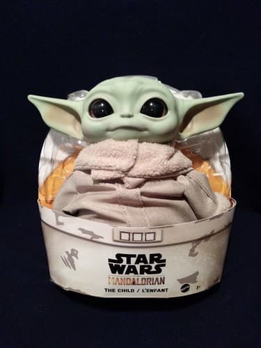 Baby Yoda Plush The Child Mandalorian Star Wars 11 inch Mattel Official - Thumbnail 2