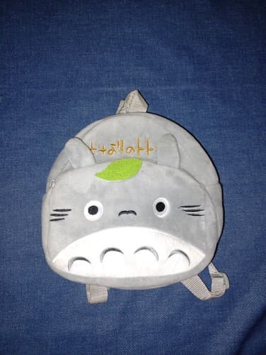 My Neighbor Totoro Plush Backpack 11" Kids Studio Ghibli Japan Adorable - Thumbnail 2