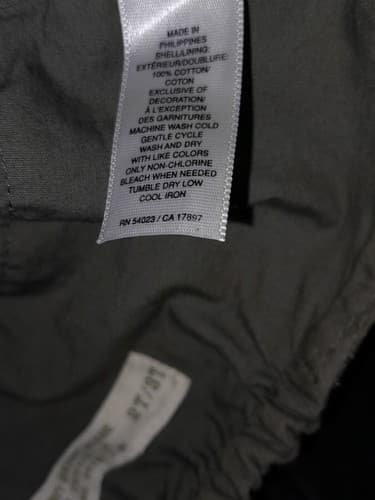 Old Navy Basic Issue Regular Military Style Field Hat Patrol Patches Size 2T-3T - Thumbnail 6