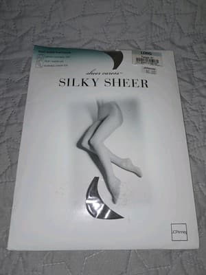Worthington Sheer Caress Control Top Silky Sheer Pantihose Taupe 41- Long - Image 1