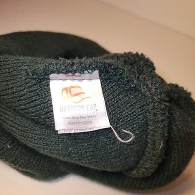 Outdoor Cap AZ NFCS Greek Letters Beanie Green Knit Hat Unisex retro collegiate - Thumbnail 5
