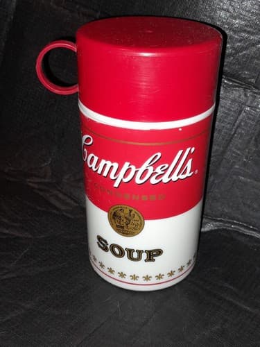 Campbell's Soup Can-tainer Insulated Container 11.5 oz Thermos Collectible - Image 1