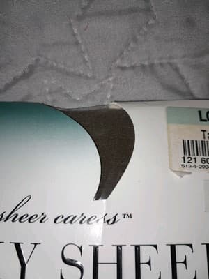 Worthington Sheer Caress Control Top Silky Sheer Pantihose Taupe 41- Long - Thumbnail 4