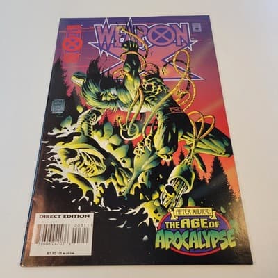 Marvel Weapon X #3 1995 The Age Of Apocalypse Wolverine X-Men Comic VF - Image 1