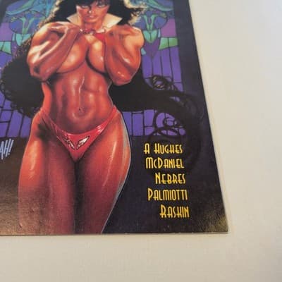 Vampirella Pin Up Special #1 1995 Adam Hughes Cover Harris Comics VF - Thumbnail 2