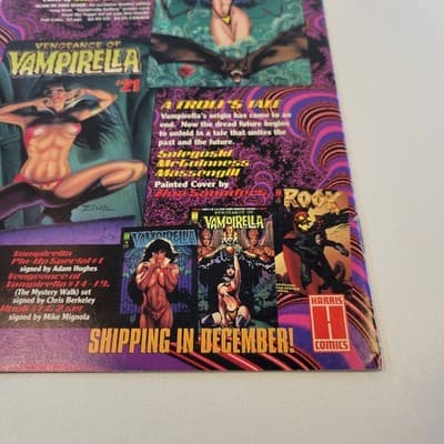 Vampirella Pin Up Special #1 1995 Adam Hughes Cover Harris Comics VF - Thumbnail 7