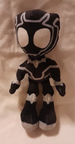 Spidey His Amazing Friends BLACK PANTHER Plush TOY Disney Jr Marvel 8.5" - Image 1
