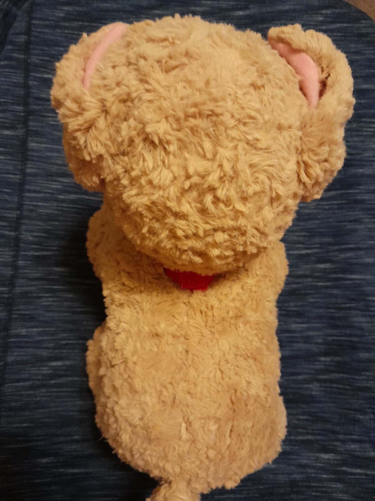 Promise Pet Curly Hair Pup Build-A-Bear Dog 12" Plush Light Brown Puppy Retired - Thumbnail 6