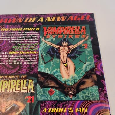 Vampirella Pin Up Special #1 1995 Adam Hughes Cover Harris Comics VF - Thumbnail 9