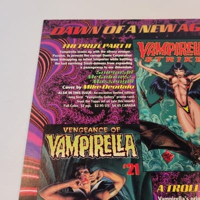 Vampirella Pin Up Special #1 1995 Adam Hughes Cover Harris Comics VF - Thumbnail 10