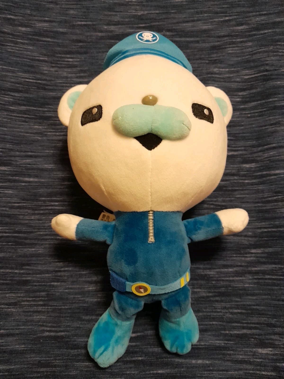 The Octonauts Captain Barnacles 11" Plush Toy Cartoon Bear Stuffed Animal Teddy - Image 1
