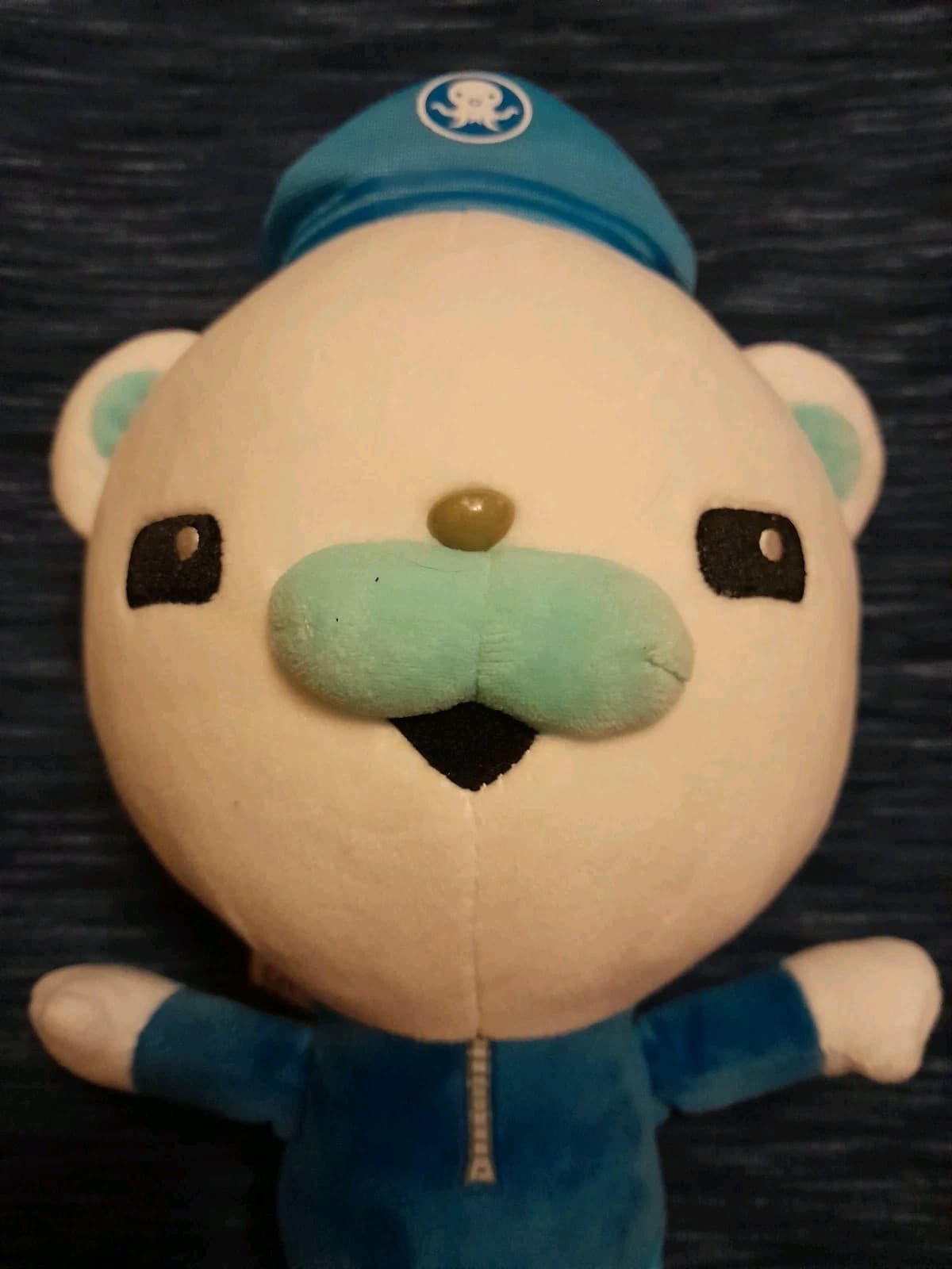 The Octonauts Captain Barnacles 11" Plush Toy Cartoon Bear Stuffed Animal Teddy - Thumbnail 2