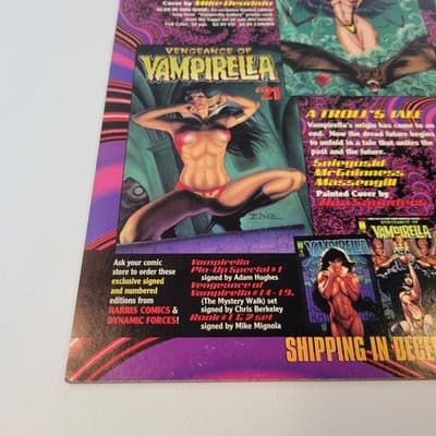 Vampirella Pin Up Special #1 1995 Adam Hughes Cover Harris Comics VF - Thumbnail 8