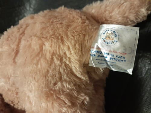 Build A Bear Puppy Dog Plush 14" Tan BABW Soft Stuffed Animal Shy Cute - Thumbnail 6