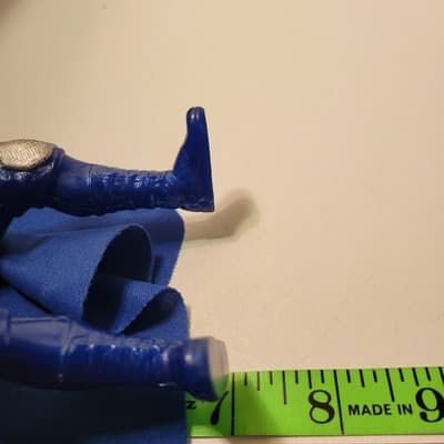 Blue Demon Mexican Wrestler Action Figure 7" Lucha Libre CMLL AAA Blue Mask Cape - Thumbnail 9