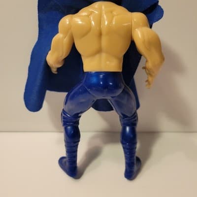 Blue Demon Mexican Wrestler Action Figure 7" Lucha Libre CMLL AAA Blue Mask Cape - Thumbnail 6